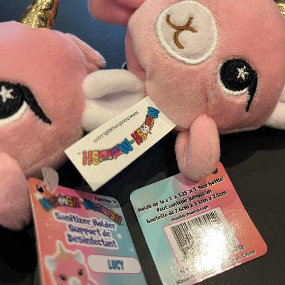 Hand Sanitizer Plushie Holder Charm - Picture 7 of 9